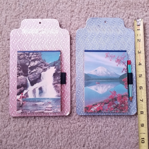 Vintage 50s Plain Paper Notepads With Retro Photographs - Picture 3 of 11